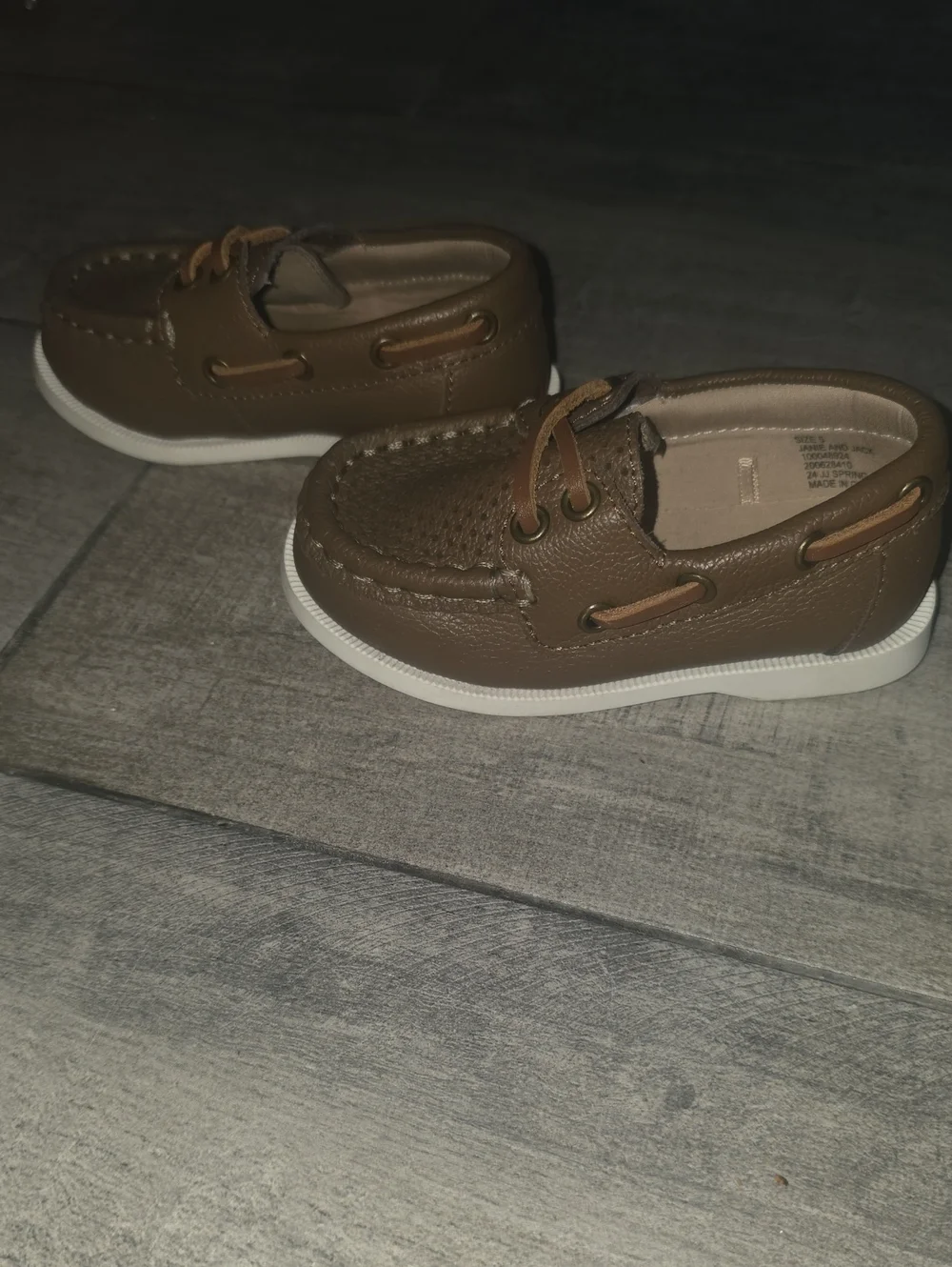 Janie and Jack Size 5 Baby Loafer